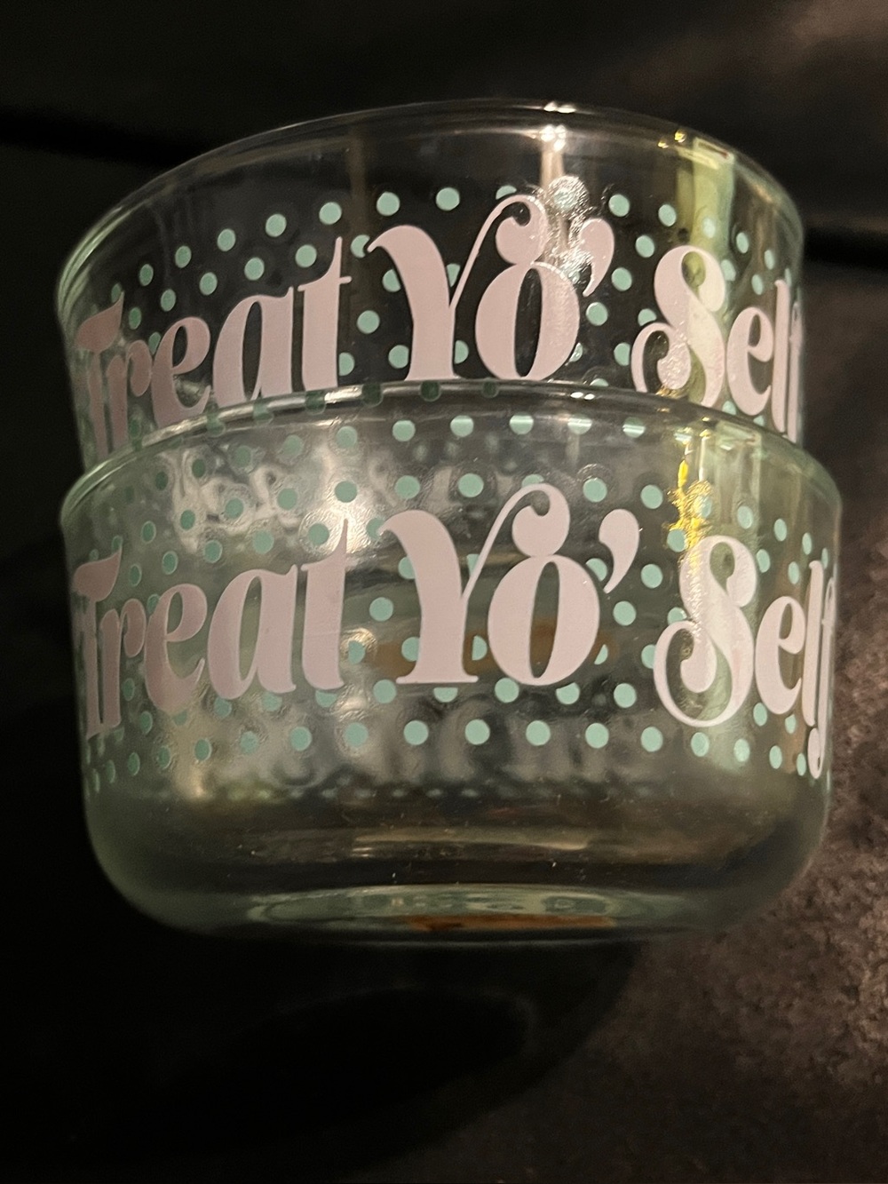 Pyrex Treat Yo' Self Glass Bowls Set of 2 New
